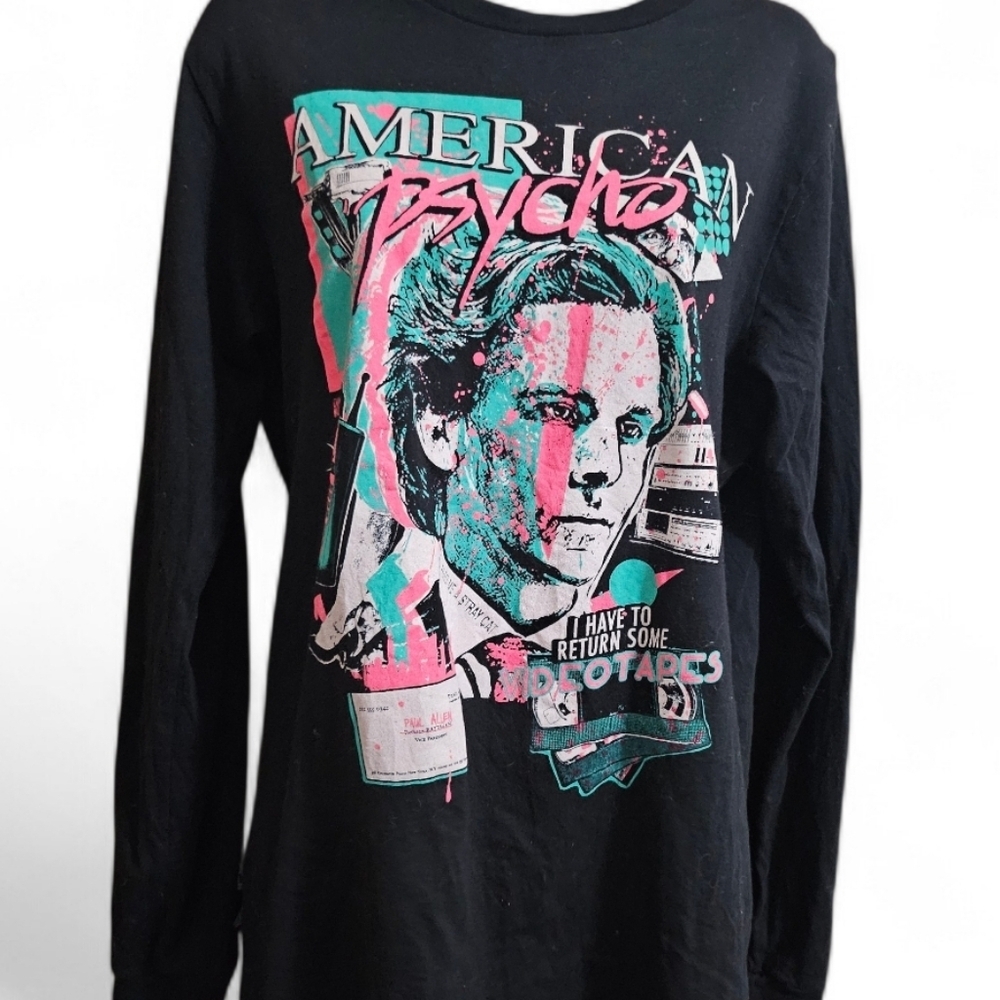 Cavity Colors Special Edition American Psycho Graphic Long-Sleeved Tee - Picture 12 of 12